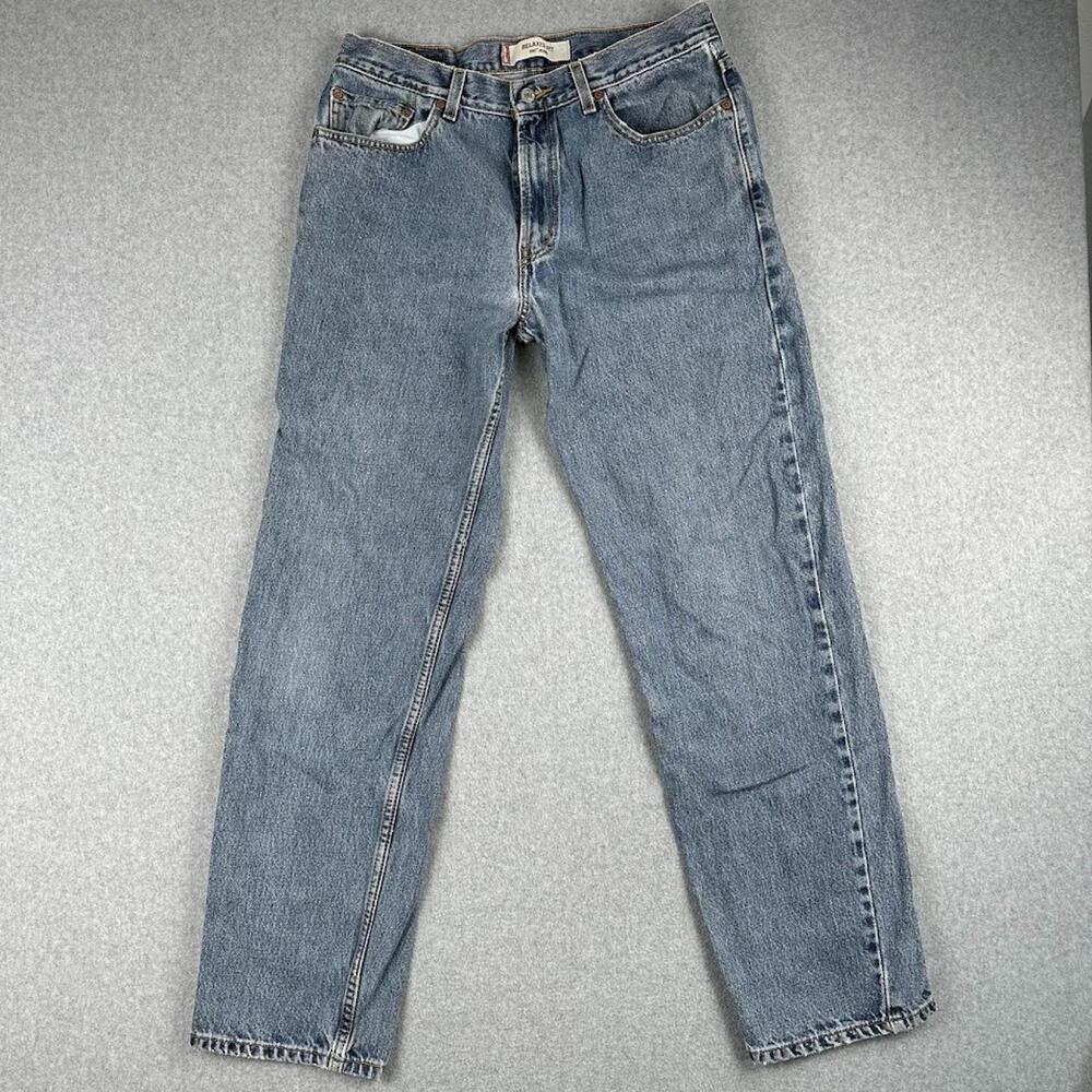 Vintage Levi 550 Jeans Relaxed Fit‎ 34x34 (32x32) Medium Wash Y2K Cowboy Rodeo